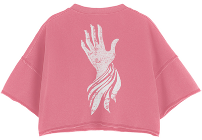 “Born Of The Water “ Pink Baby Tee